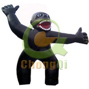 inflatable gorilla cartoon